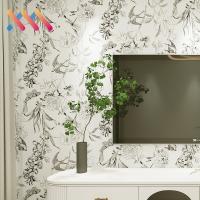 Self Adhesive Waterproof 3D Natural Flower Wallpaper for Easy Installation on Any Smooth and Clean Surfaces