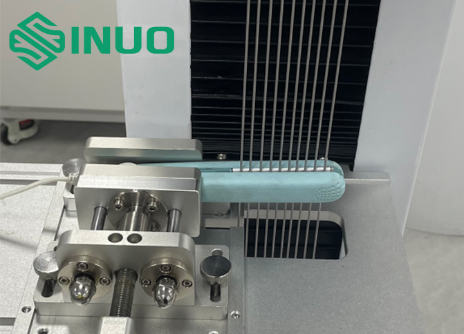 IEC 61855 Hair Straightener Tension Uniformity Tester with PLC Intelligent Control