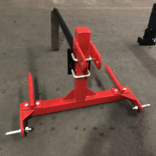 BS500/BS1000 -3 Point Bale Spear Cat.1 , Farm Implements Hay Spear For Tractors; 3pt Implements For Bale Moving