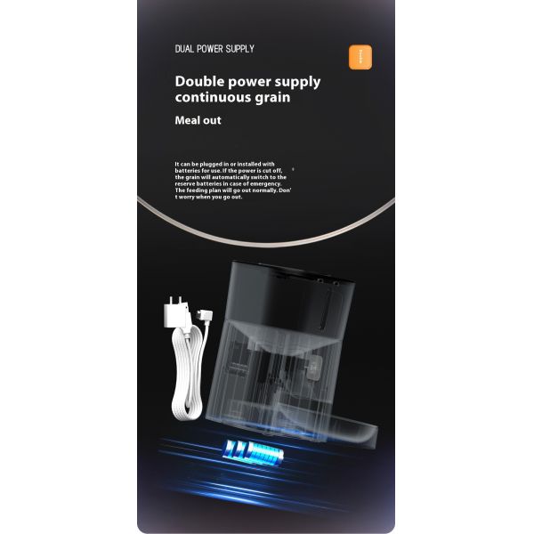 Portable Intelligent 3L Wireless Pet Feeder Multifunctional Automatic Cat Feeder Remote Video Surveillance Stylish Love Plastic