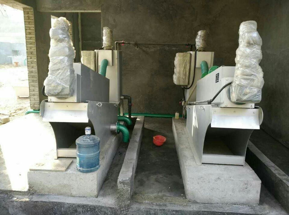 машина шуги прессы винта 4.5m3/h Dewatering, оборудование химической шуги Dewatering
