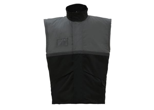 Dark Gray Industrial Work Clothes , Mens Waterproof Work Jacket Anti Shrink