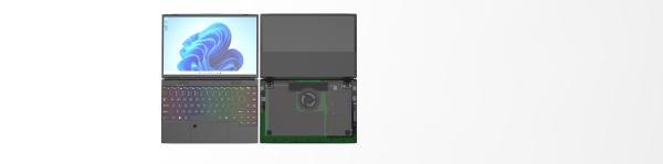 HL140G Customized Product Intel N95 Quad Core 3.4Ghz 7.6V/4500Mah 14Inch 1920*1200 Ips Uhd Screen Laptop Notebook Bt4.2