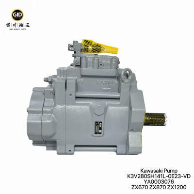 High-performance Hydraulic Pump K3V280SH141L-0E23-VD Main Pump for Hitachi ZX670 Excavator YA0003076