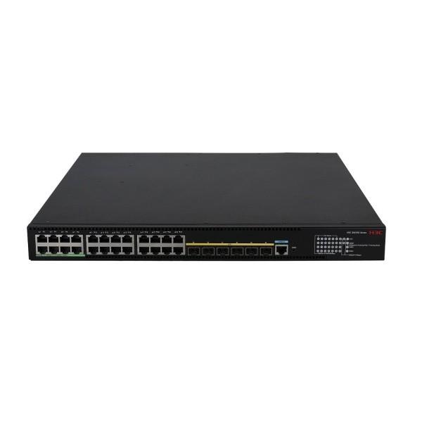 Commutateur PoE++ à haute performance à 30 ports avec 10G Uplink et routage de couche 3 H3C LS-5570S