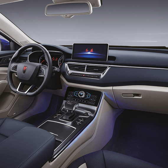 Coche de 4 asientos y 5 puertas con techo solar de alta velocidad Hongqi H5 Energy Technology