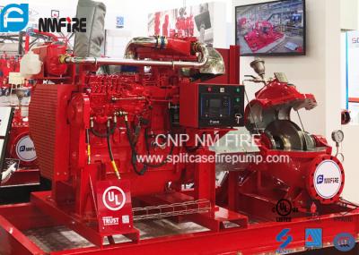 Industrial High Pressures Split Case Fire Pump Centrifugal 1000GPM / 175PSI