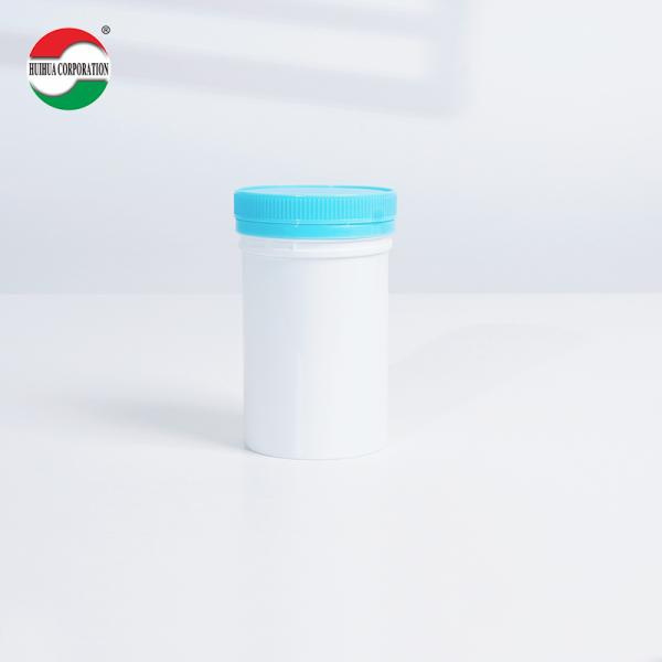 Food Grade Clear PET Plastic Jar for Calcium 500g
