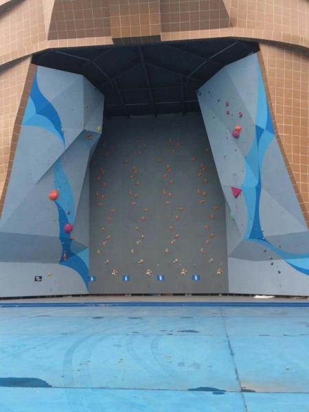 Status Adult Size Geckoking Rock Climbing Wall Volumes for Adult Grey