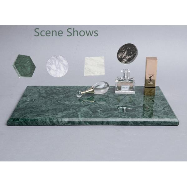 Marble Coasters Round Square Hexagon Marble Drinking Set With Polisher For Cups For Your Drinks Collection