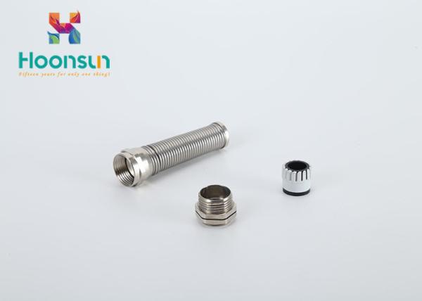 Bending Protection Waterproof Cable Gland With Nylon Flame Retardant