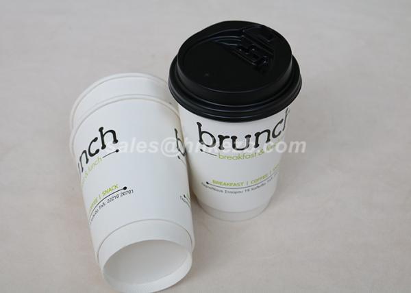 Disposable Single Wall White Vending Paper Cups For Coffee Drinking