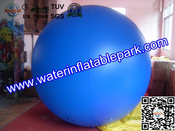 Durable PVC Inflatable Advertising Helium Balloon , OEM Inflatable Balloon For Exhibition