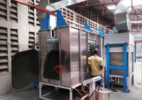 Linha de produção totalmente automático do revestimento do pó de Reciprocator para a cabine de cozimento