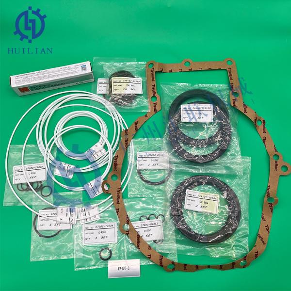 Kit de service de chargeur à roues Komatsu WA470-3 Parties de réparation de l'étanchéité de la transmission