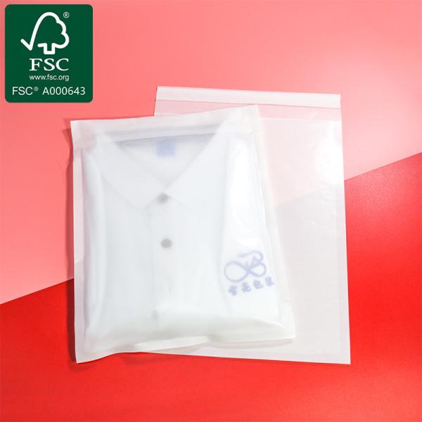 Sacos de papel de vidro ecológicos para impressões de arte embalagens sustentáveis de vestuário