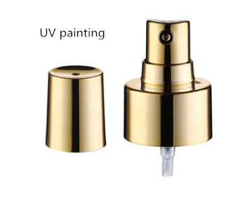Blue / Golden 20 410 Fine Mist Sprayer Customized Size For Cosmetic Packaging