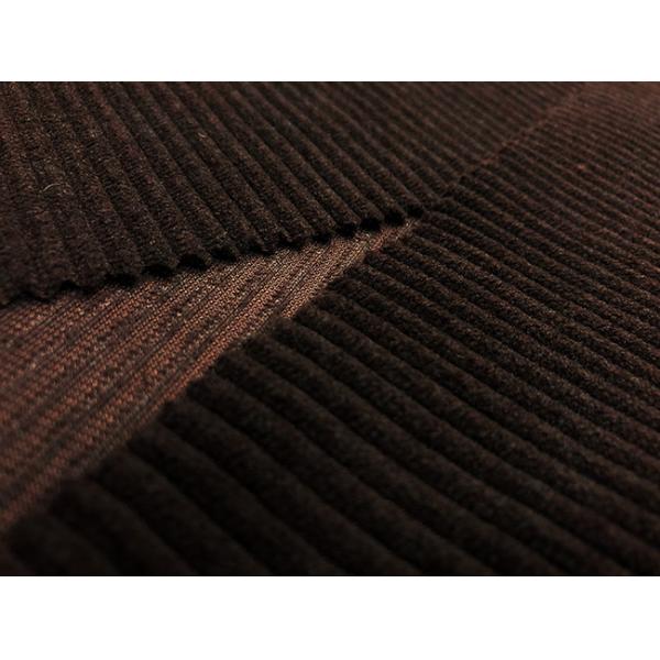 Напечатанная ткань корд модная для одежды Пилловс темный Браун 235ГСМ