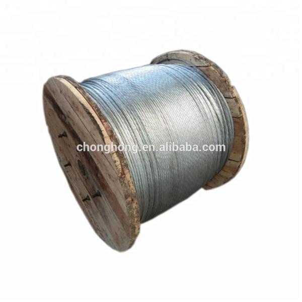 Galvanised Steel Wire Strand and Messenger Wire with Galvanised Surface Carbon Steel Grade Surface