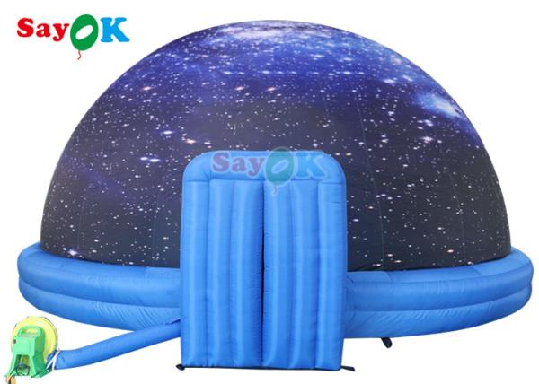 Tenda de planetário de projeção inflável de 26,2 pés Oxford material de tecido