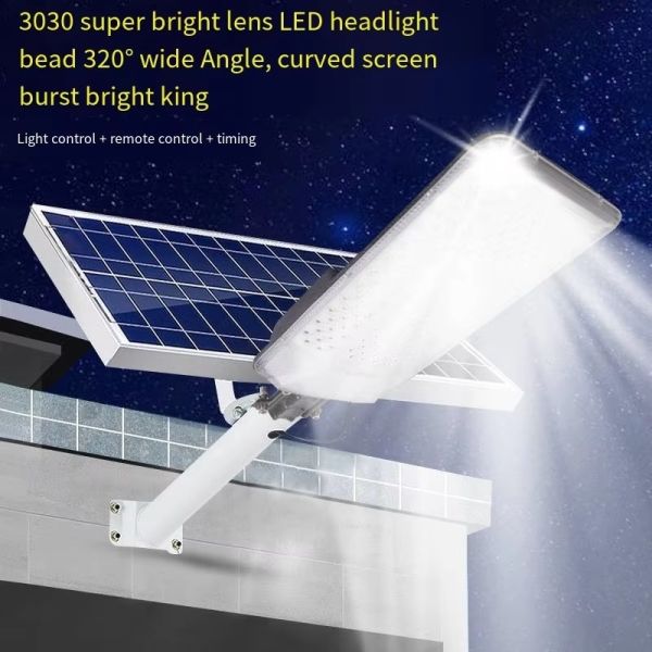 High Brightness LED Solar Street Light IP65 Waterproof for Outdoor Road Yard