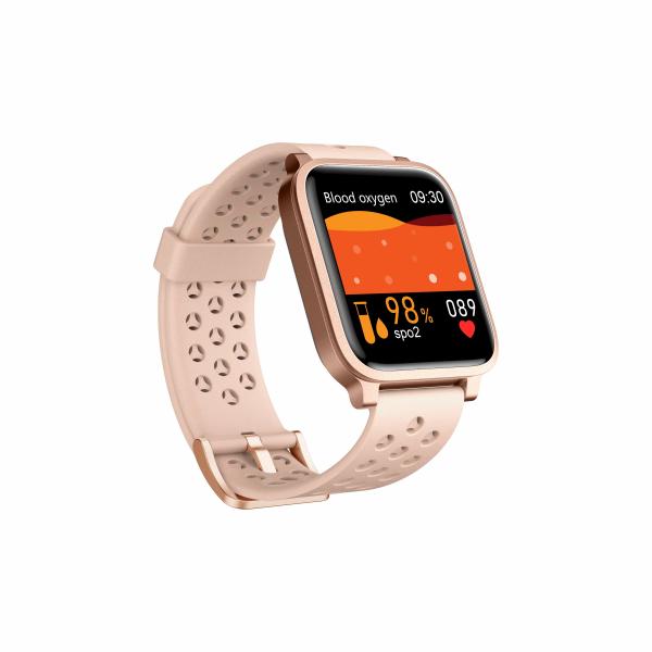 30 Days Silicone Strap Smart Watch , Bluetooth IP68 Waterproof Smart Band