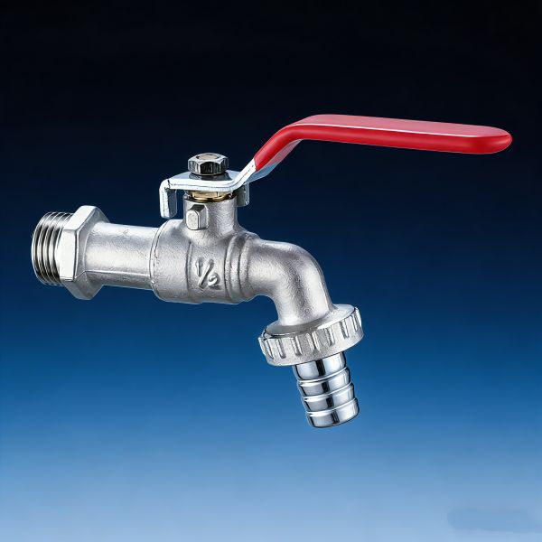 Competitive Price Zinc Alloy Bibcock Valve 1/2'' NPT Kitchen Faucet | Durable & Leak-Proof