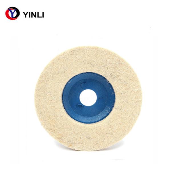 125mm 5 Inch Glass Edge Polishing Wheel Industrial Blue Color