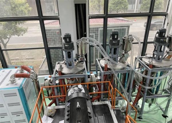 1500 Kg/H da cristalização da capacidade e a máquina de secagem para o ANIMAL DE ESTIMAÇÃO que cola o material