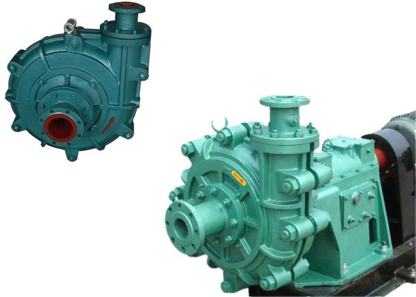 Electric Fuel  Slurry Pump , Mining Slurry Pump Singe Stage Motor Power