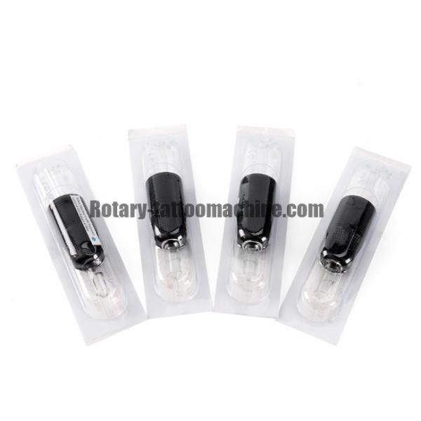Diameter 1”Disposable Tattoo Tubes Black Grip Clear Tips For Tattoo Machine