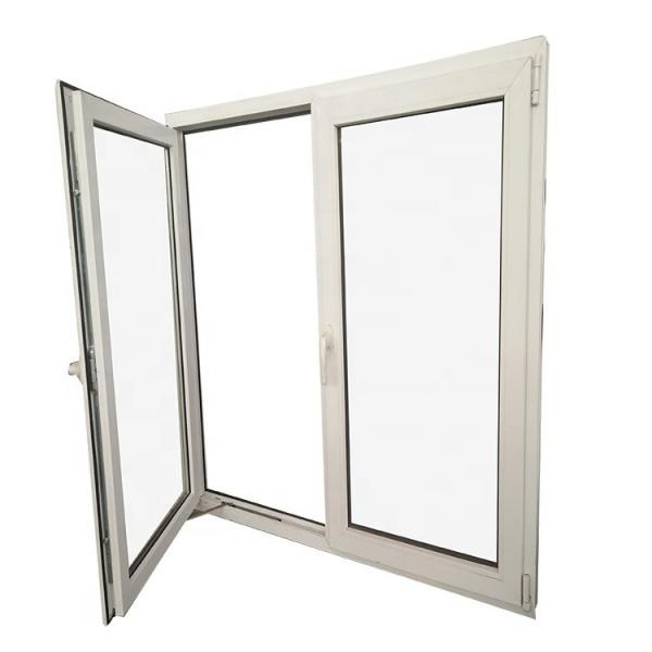 Chinese Top Hardware Double Casement Windows for Horizontal Opening Pattern at Prices