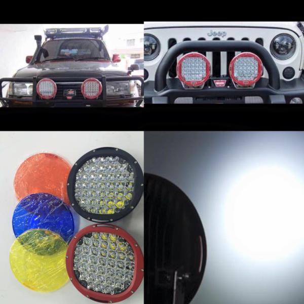185W 9'' Inch Round 4x4 offroad car led headlight 9inch led driving light for jeep ATVs ,truck