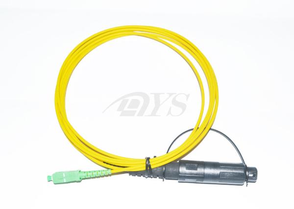 1 Fiber Single - Tube Outdoor Jumper Fiber Optic Cable Assembly H Optic Connector