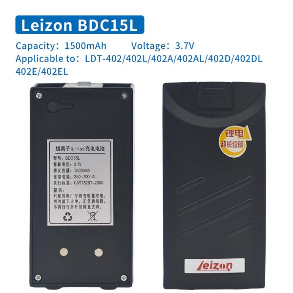 Batería para teodolito Leizon BDC15H de níquel-hidrógeno RUIDE/TiANYU BDC15L de litio