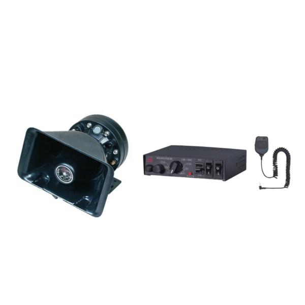 Высокий акустический аварийный рожок сирены полиции диктора 100Ватт сирены для автомобиля