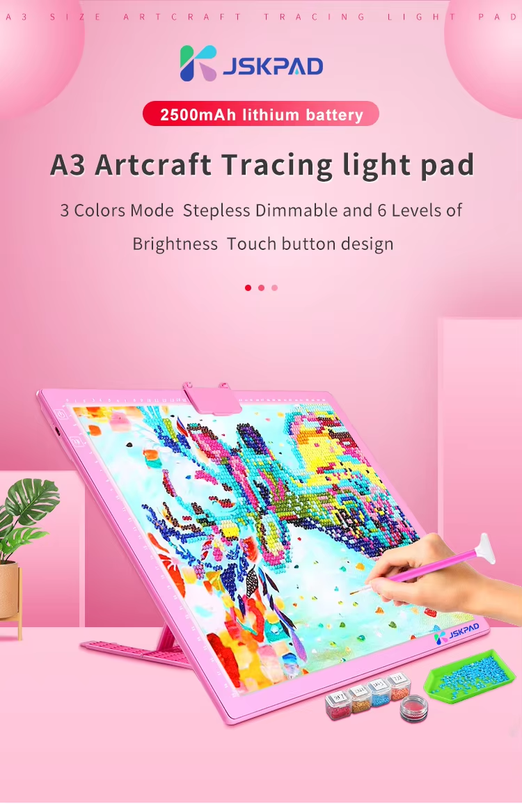 OEM ODM package USB Portable LED Tracing Light Drawing Pad Unisex Plastic Light Box Suitable Kids Age Range 5 to 7 years