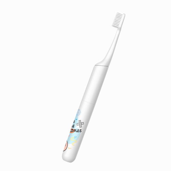 Hot Sale Baby Care Waterproof Soft Sonic Electric Toothbrush For Children With Diy Stickers