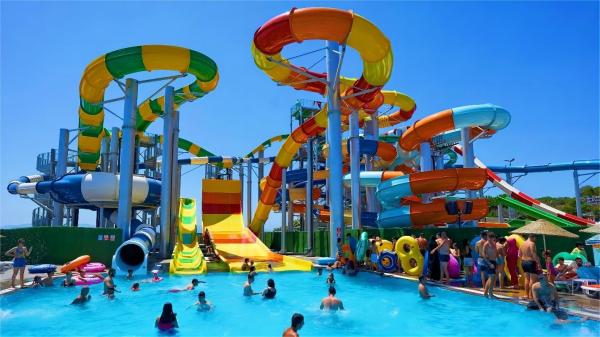 Parque de diversões Equipamento de brinquedos Residencial Piscina Acessórios Slide Para Crianças