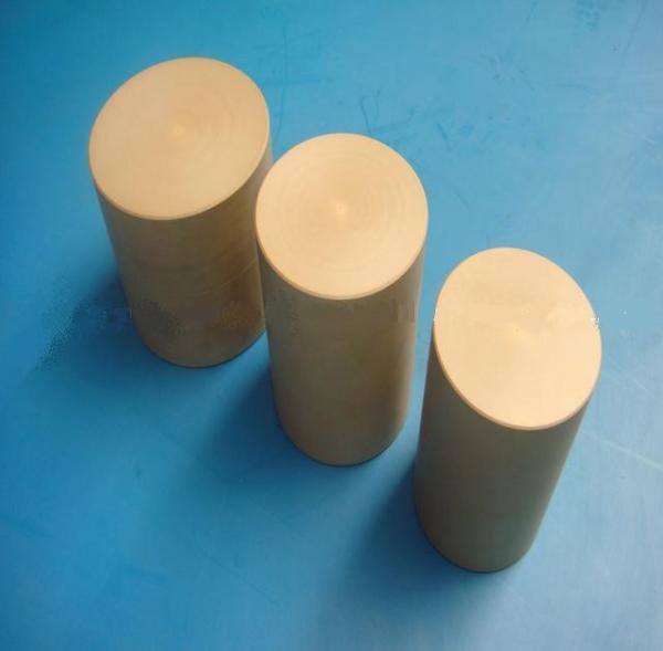 Plastic Khaki PEEK Rods Stock Heat Resistance For Pump Housings