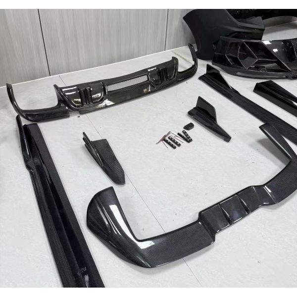 LD Style Carbon Fiber Body Kit BMW Body Kit For X5M F95 Rear Diffuser Spoiler