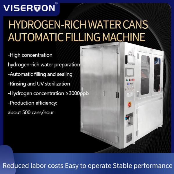 Hydrogen-rich Water Filling Machine 330ml - 1L Can Filling Machine VST-Q9