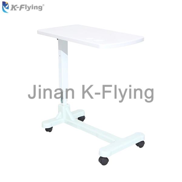 ABS Hospital Tools And Equipments Adjustable Movable Hospital Bedside Table