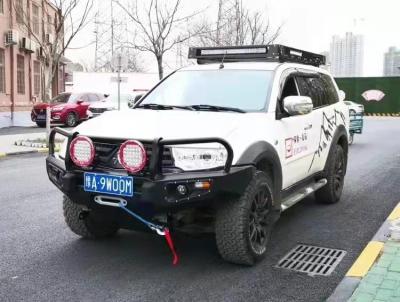 2006 Pajero Sport MITSUBISHI Bull Bar Black Nudge Bar With 3 Loop