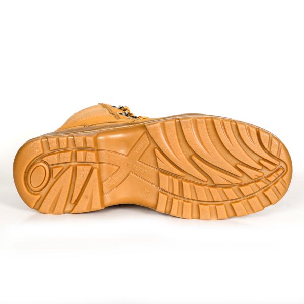 Australia Safety Boots Quality Factory ISO PU Outsole and Genuine Leather Upper Unisex Worker Shoes