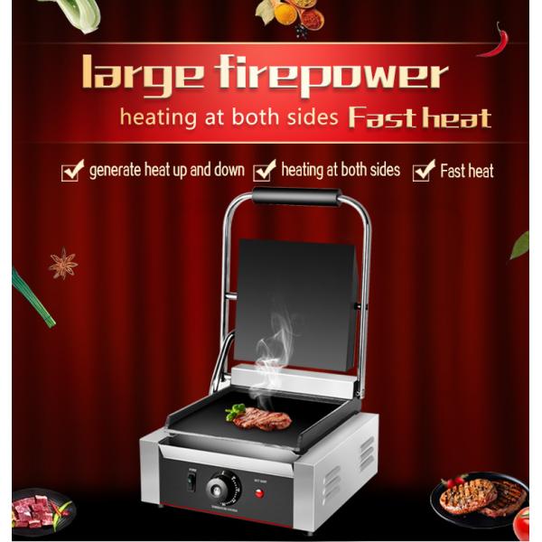 Электрический коммерческий сэндвич хлеб панини гриль с взаимозаменяемыми сэндвич тарелки