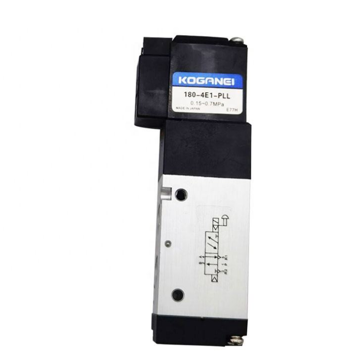 Koganei Solenoid Valve Two-position Five-way 180-4E1-PLL/-4E2-83-PSL/DC24V/AC