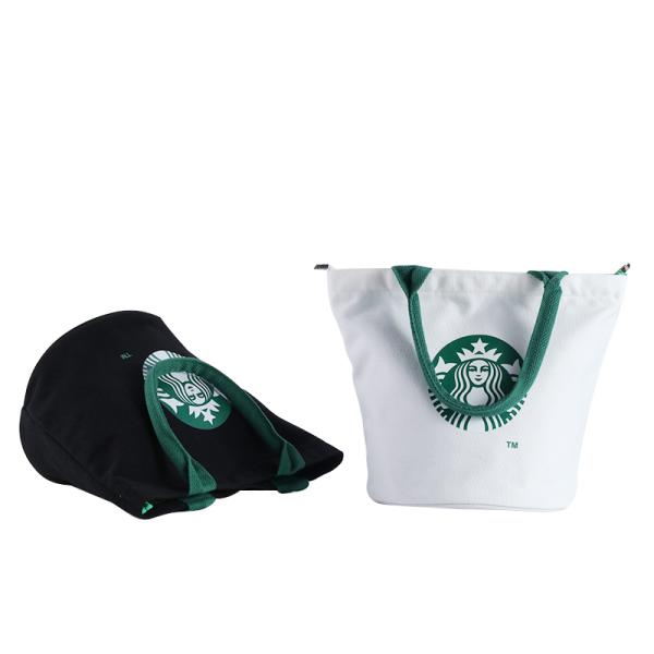 Promotional White Cylinder 12oz Canvas Cotton Tote Bags