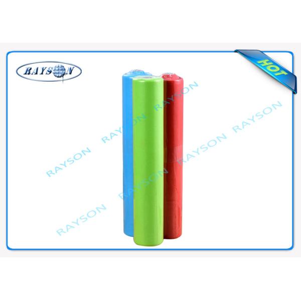 小さいロール パッキングの Pantone の普及した使い捨て可能な非編まれたテーブルクロス