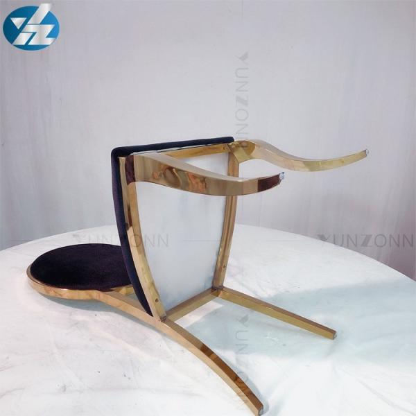 Уникальные задние кухня черноты стула банкета свадьбы и стулья обедать с драпированием бархата